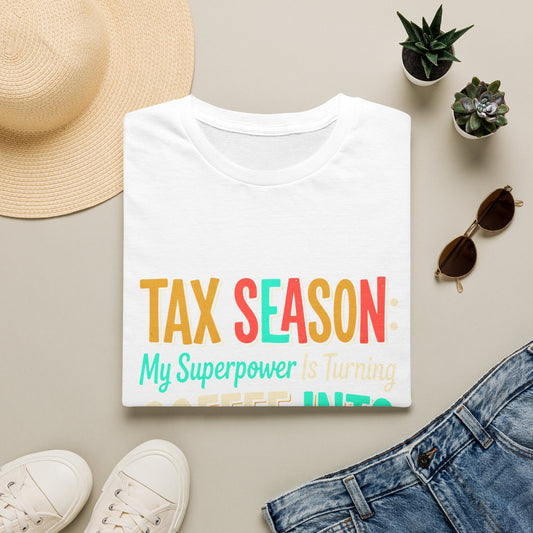 Legacy T-Shirt - โMy Superpower Is Turning Coffee Into Formsโ
