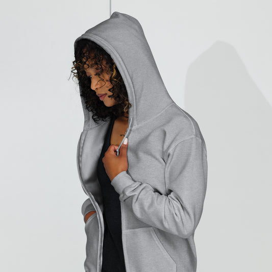 Legacy Heavy Blend Full Zip Hoodie - Badass Bookkeeper