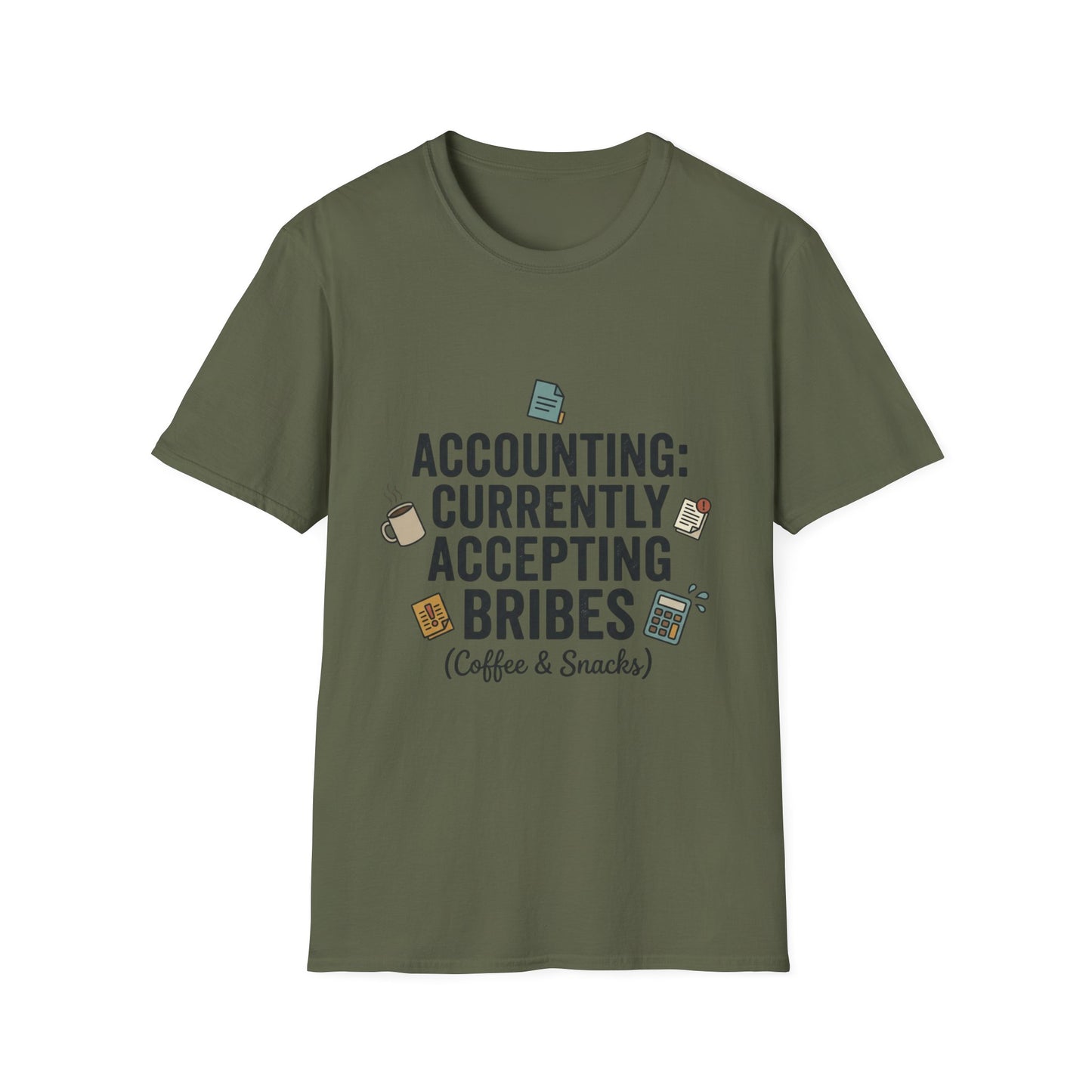 Legacy T-shirt - Accounting: Currently Accepting Bribes