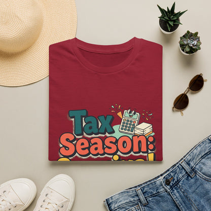 Tax Season Survival Mode T-Shirt | Tax Calculator Graphic