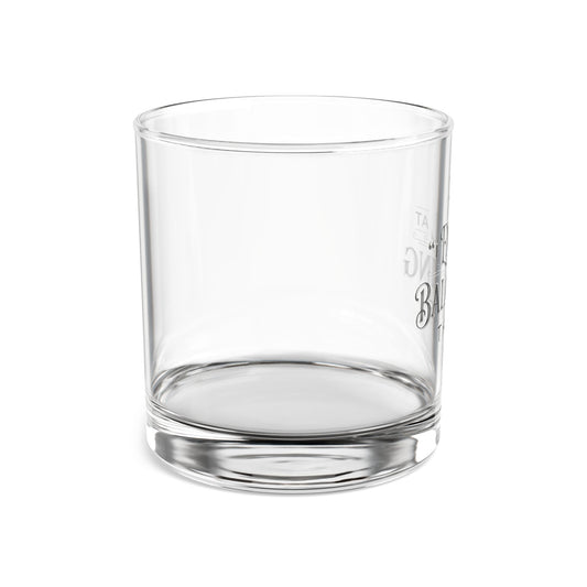 Legacy Whiskey Rocks Glass - 'Excel at Balancing Things'  10oz