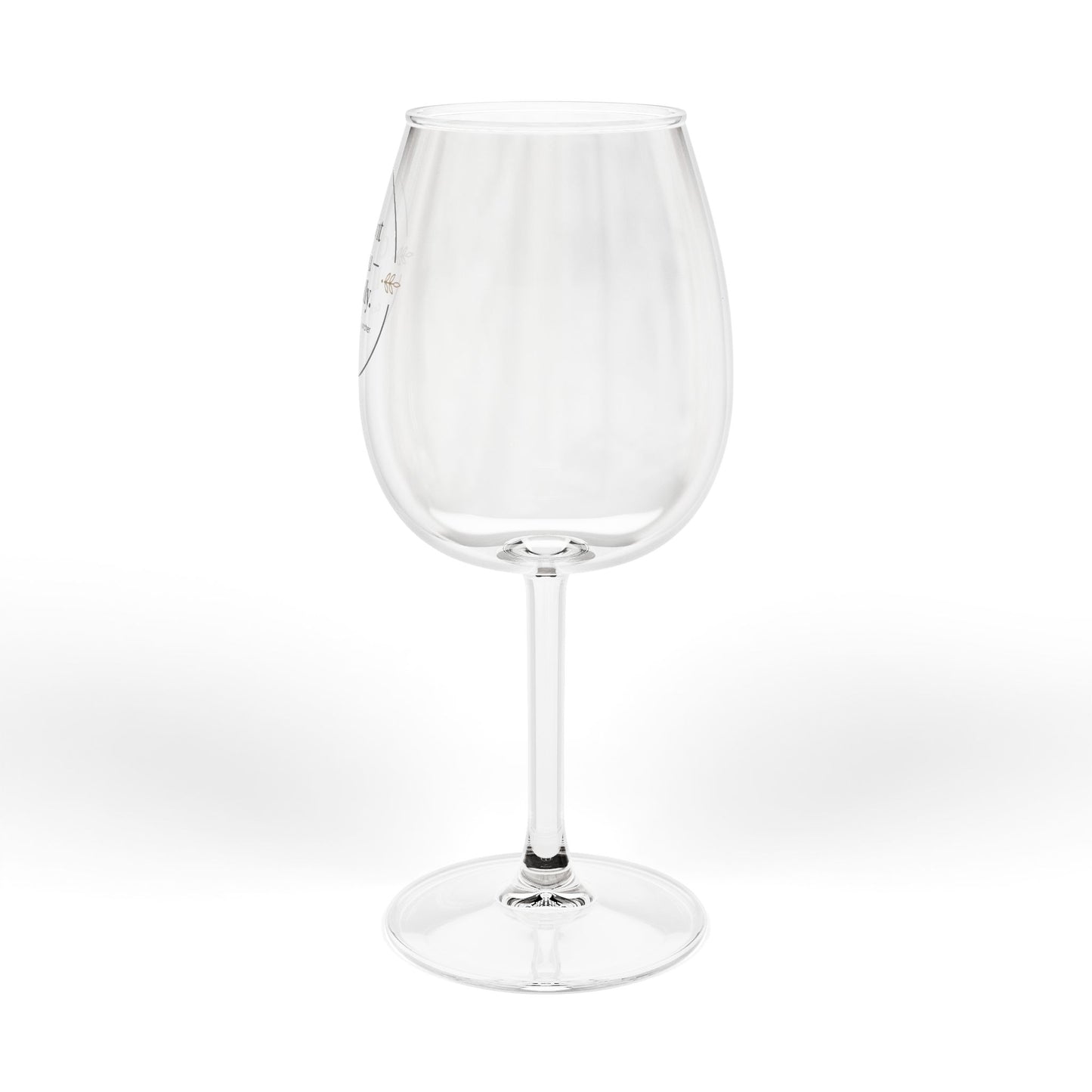 Legacy Wine Glass - I Count On You Literally 12oz Wine Glass