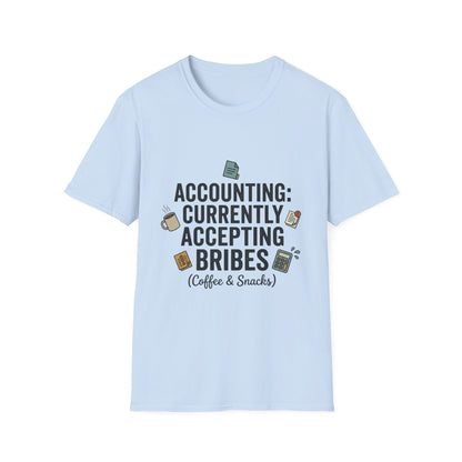 Legacy T-shirt - Accounting: Currently Accepting Bribes