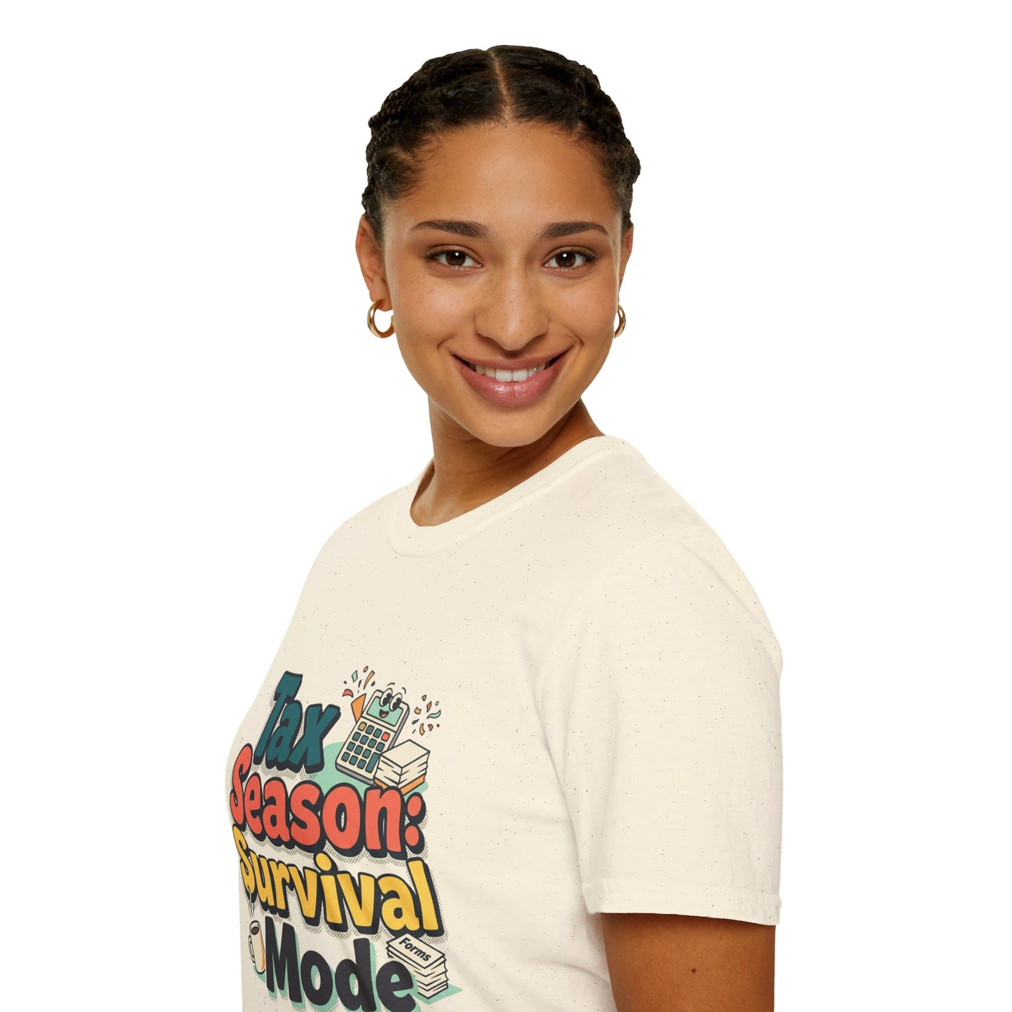 Tax Season Survival Mode T-Shirt | Tax Calculator Graphic