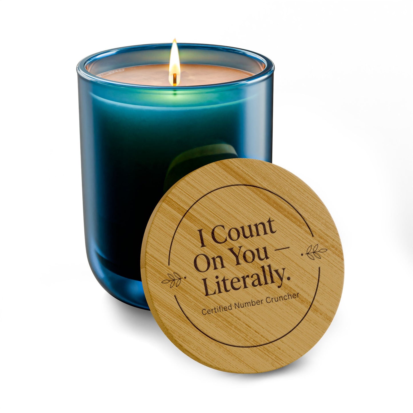 Legacy Soy Candle – "I Count On You Literally" Scented Soy Candle