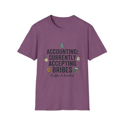Legacy T-shirt - Accounting: Currently Accepting Bribes