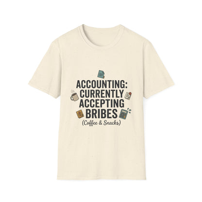 Legacy T-shirt - Accounting: Currently Accepting Bribes