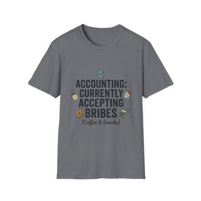 Legacy T-shirt - Accounting: Currently Accepting Bribes