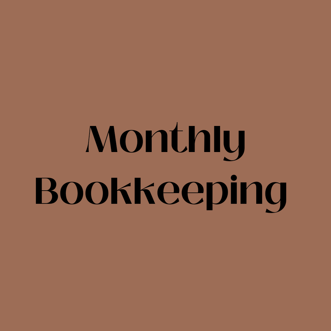 Monthly Bookkeeping