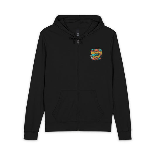 Legacy Full Zip Hoodie - Tax Ninjas "Crunching Numbers, Saving Sanity"