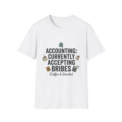 Legacy T-shirt - Accounting: Currently Accepting Bribes