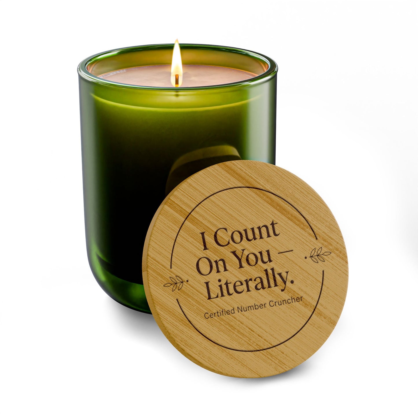 Legacy Soy Candle – "I Count On You Literally" Scented Soy Candle