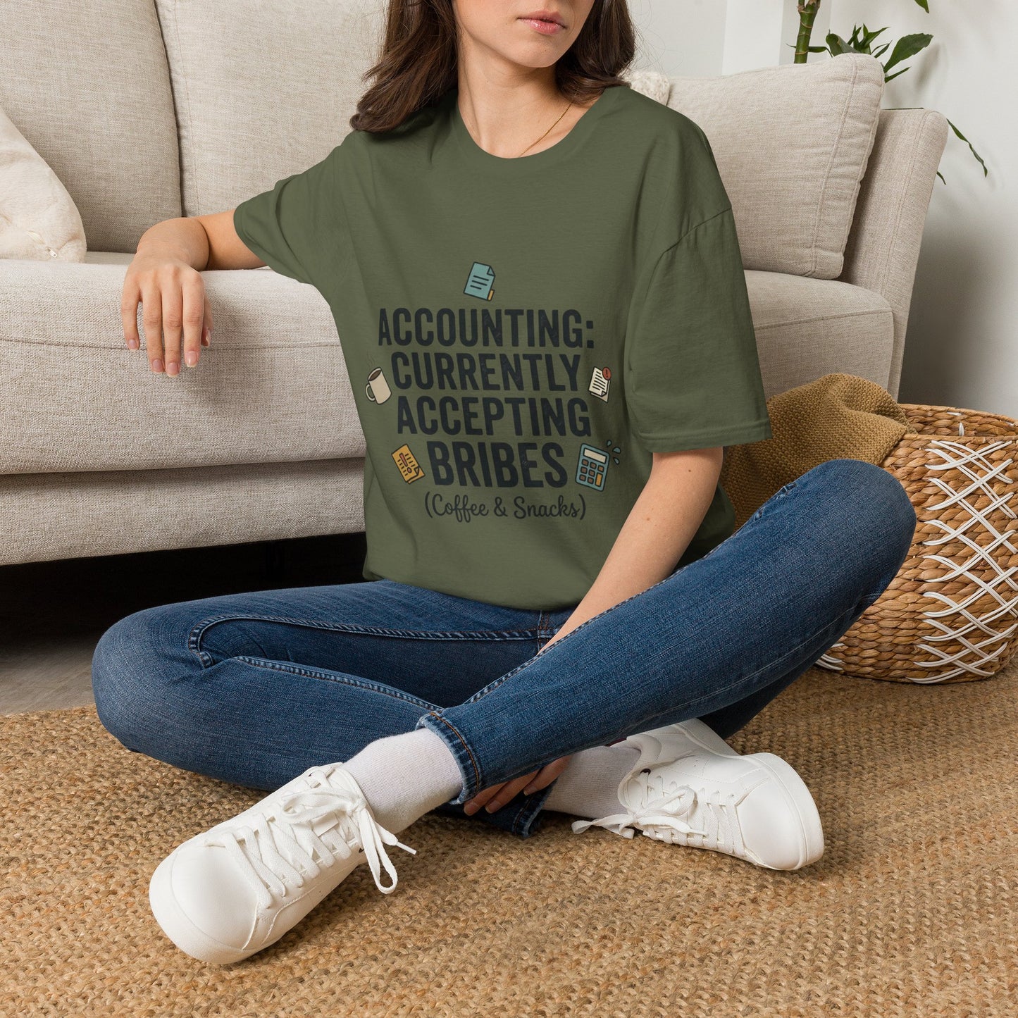 Legacy T-shirt - Accounting: Currently Accepting Bribes