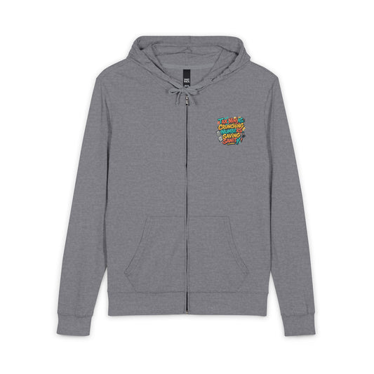 Legacy Full Zip Hoodie - Tax Ninjas "Crunching Numbers, Saving Sanity"