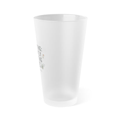 Legacy Frosted Pint Glass – "Accounting: Currently Accepting Bribes" Novelty 16oz Beer Frosted Pint Glass