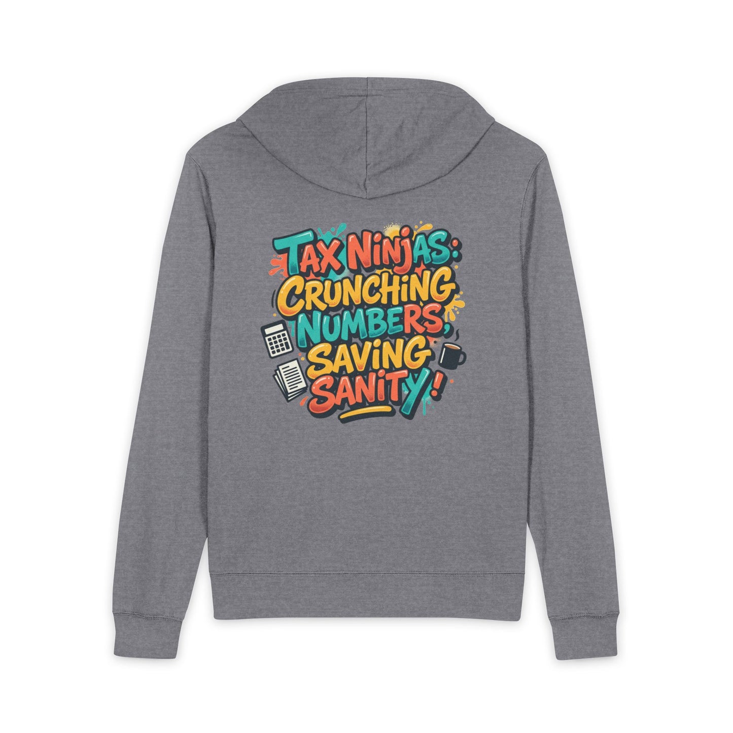 Legacy Full Zip Hoodie - Tax Ninjas "Crunching Numbers, Saving Sanity"