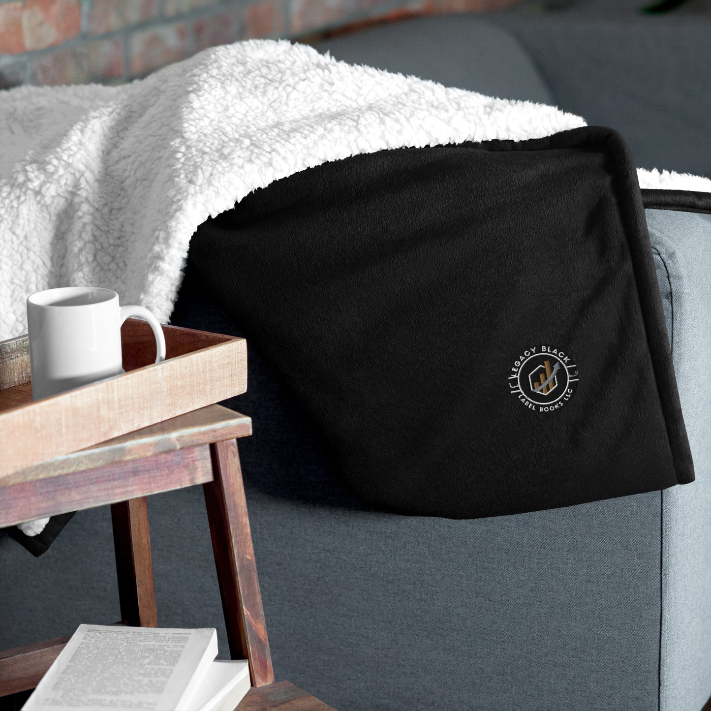 Legacy Black Label Premium Sherpa Blanket