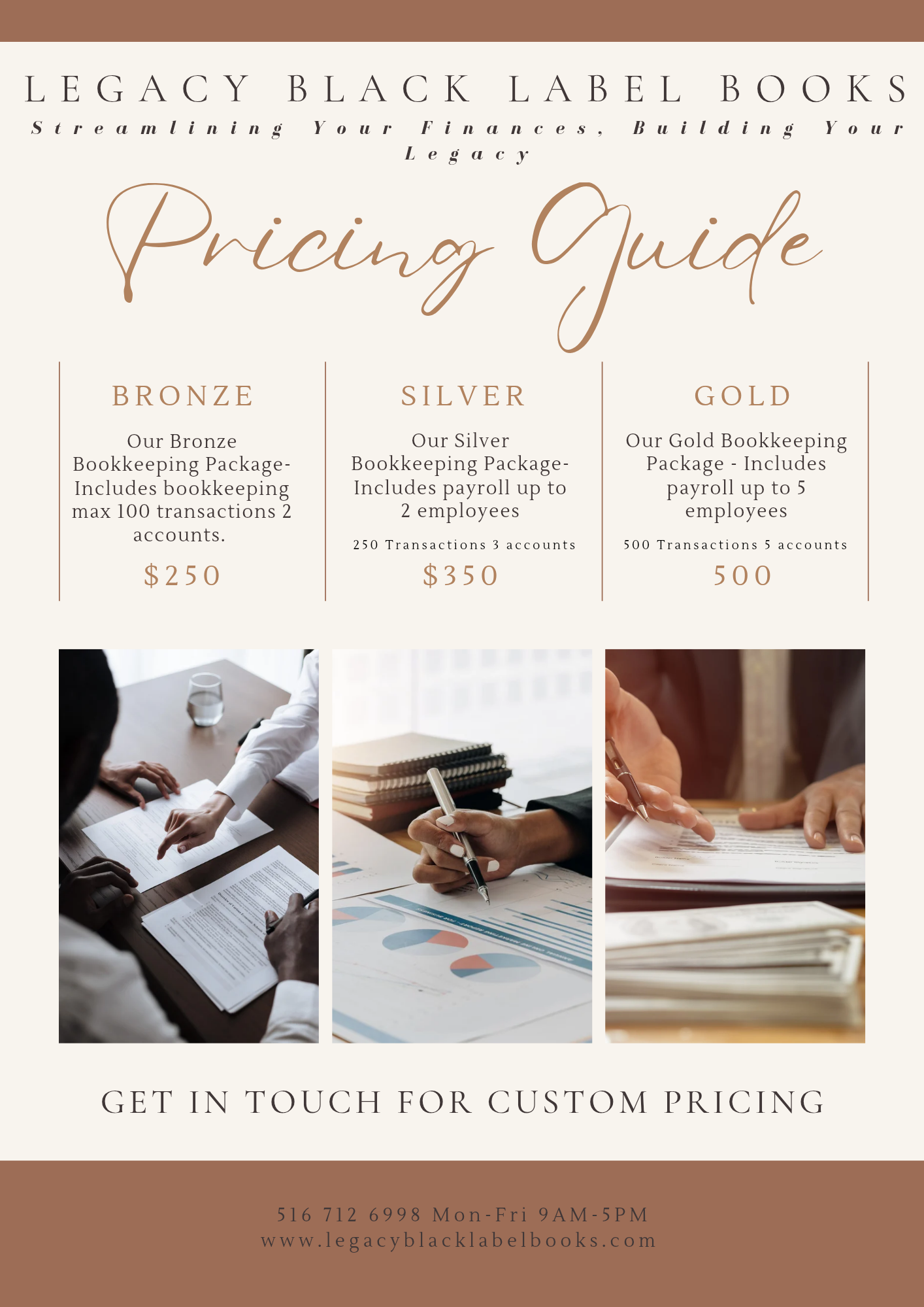 Legacy Bookkeeping