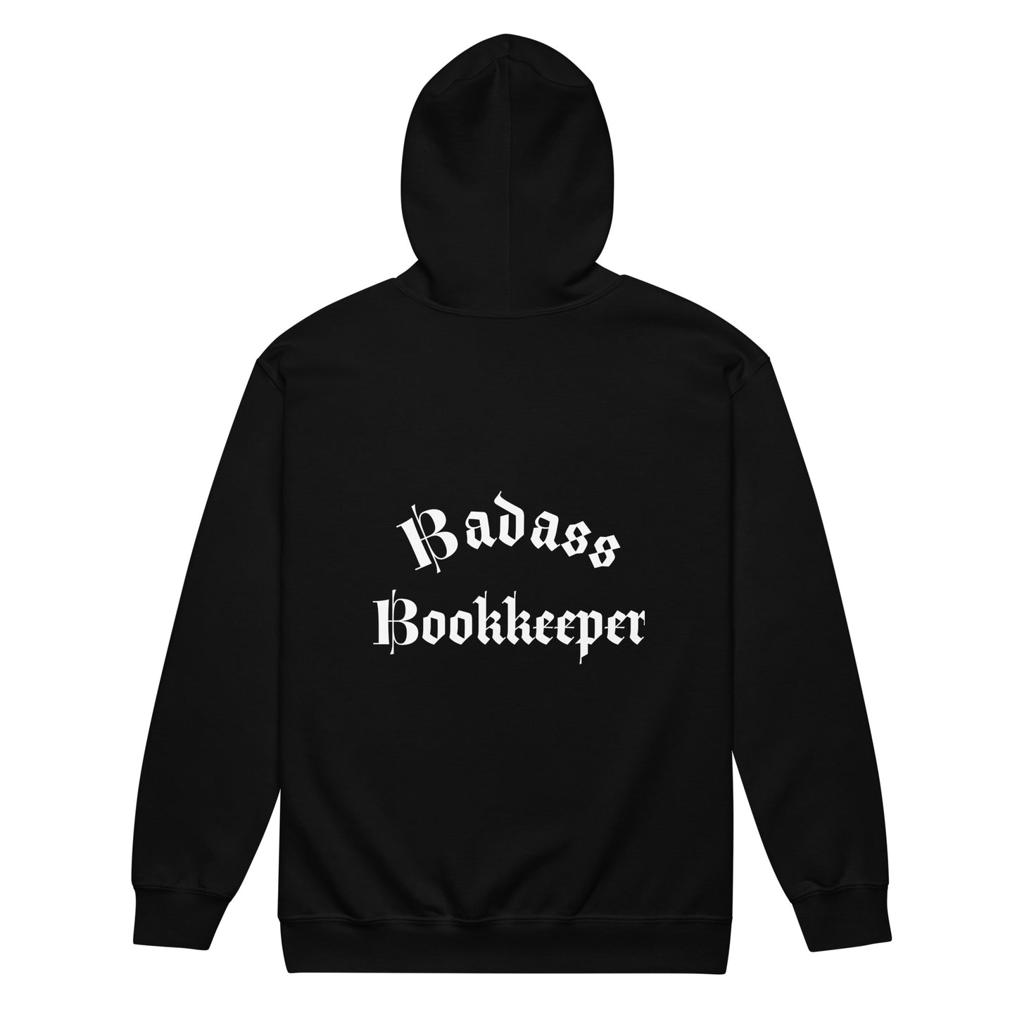 Legacy Heavy Blend Zip Hoodie - Badass Bookkeeper