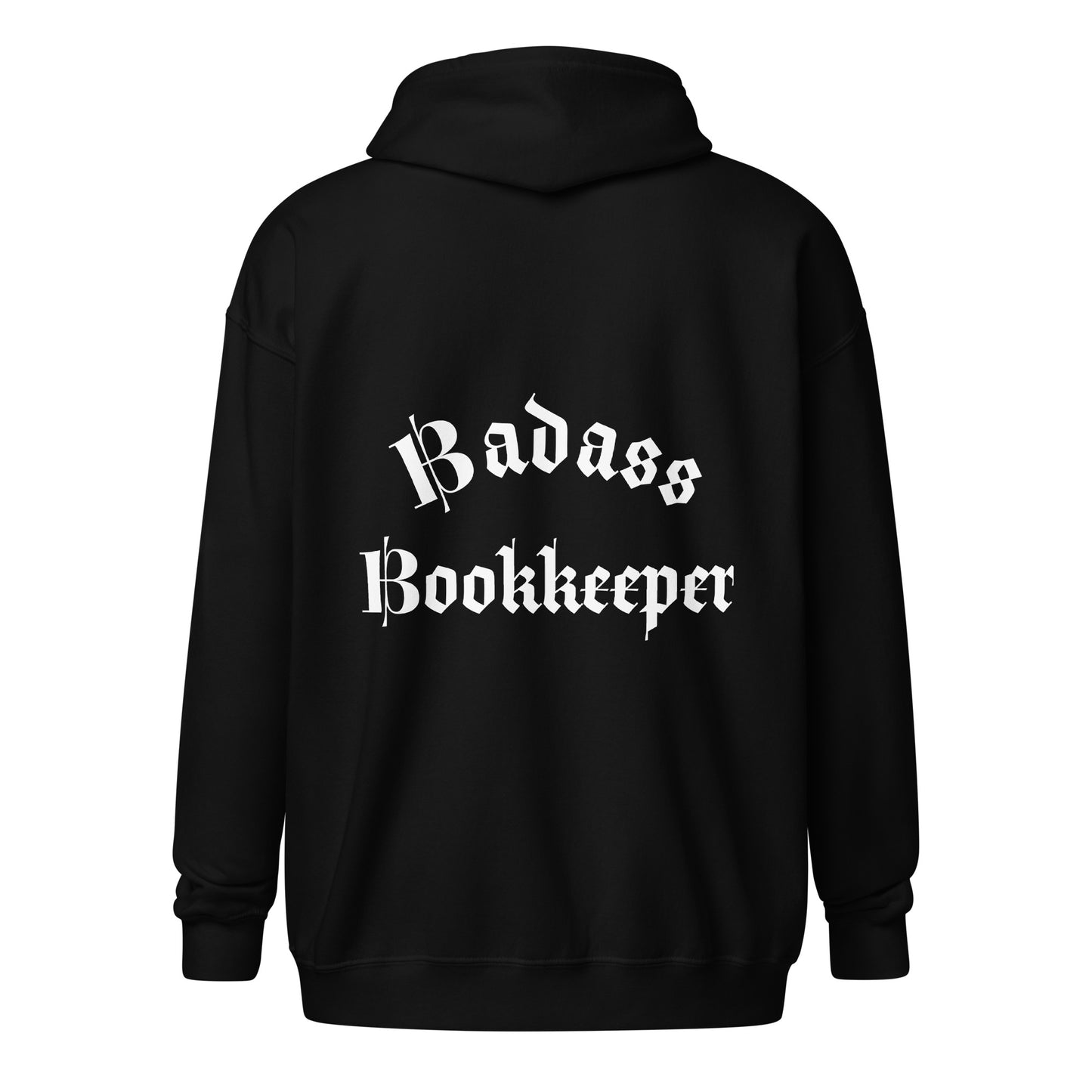Legacy Heavy Blend Zip Hoodie - Badass Bookkeeper