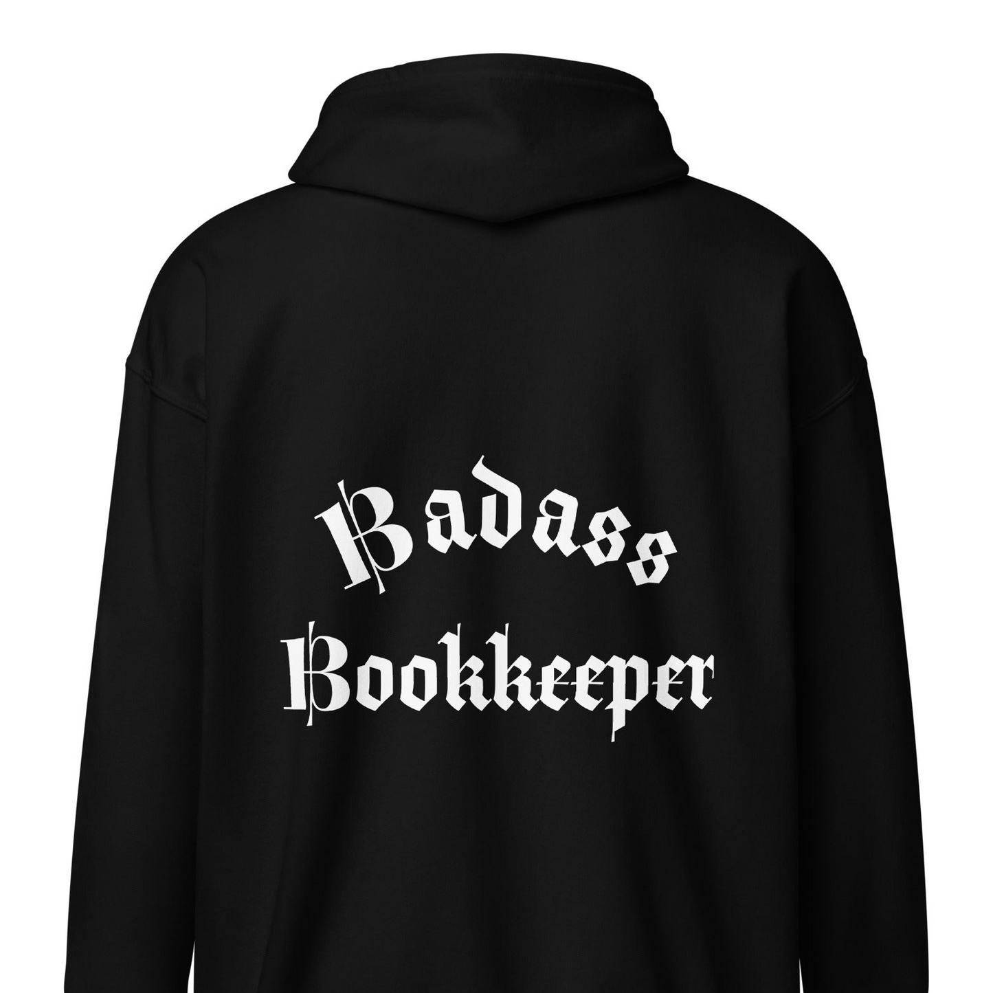 Legacy Heavy Blend Full Zip Hoodie - Badass Bookkeeper