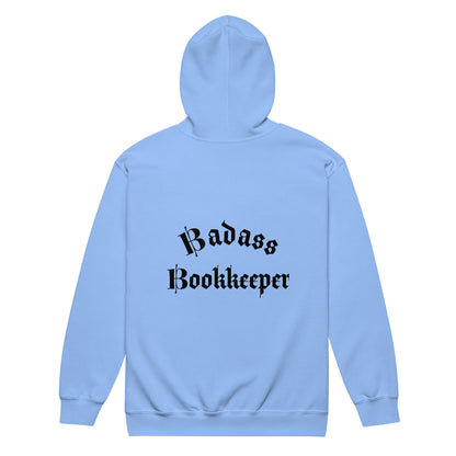 Legacy Heavy Blend Zip Hoodie - Badass Bookkeeper