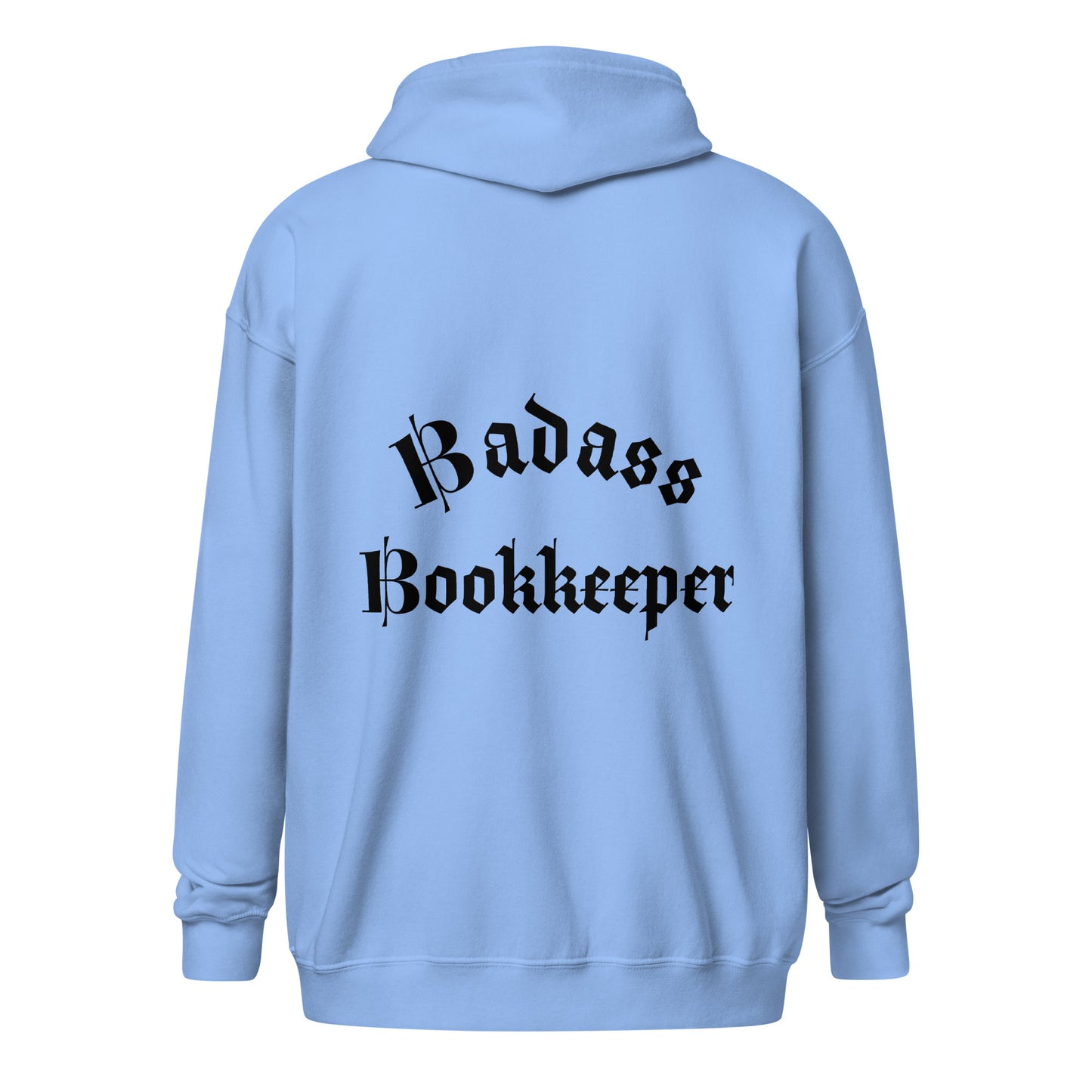 Legacy Heavy Blend Zip Hoodie - Badass Bookkeeper