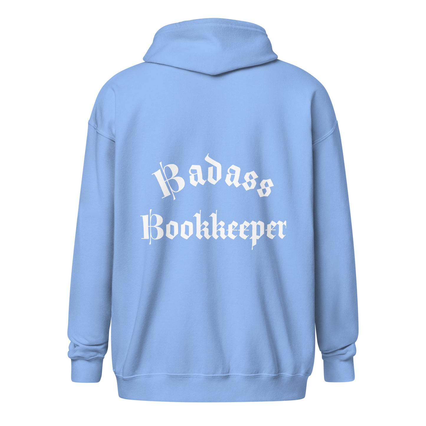 Legacy Heavy Blend Zip Hoodie - Badass Bookkeeper