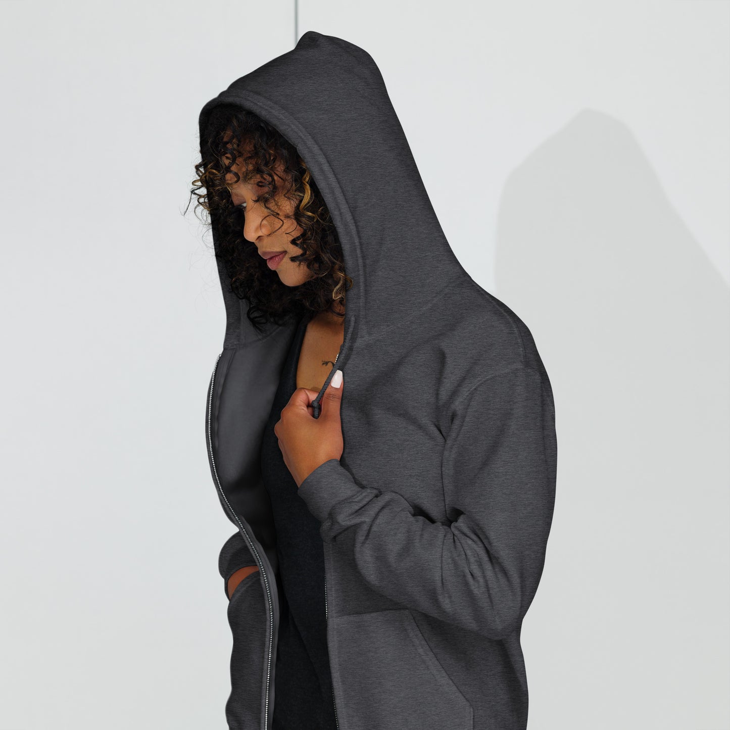 Legacy Heavy Blend Zip Hoodie - Badass Bookkeeper