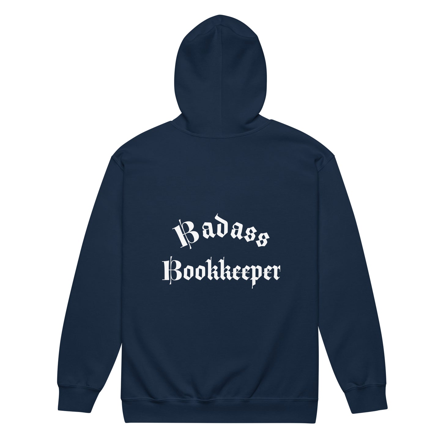 Legacy Heavy Blend Zip Hoodie - Badass Bookkeeper