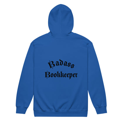 Legacy Heavy Blend Zip Hoodie - Badass Bookkeeper