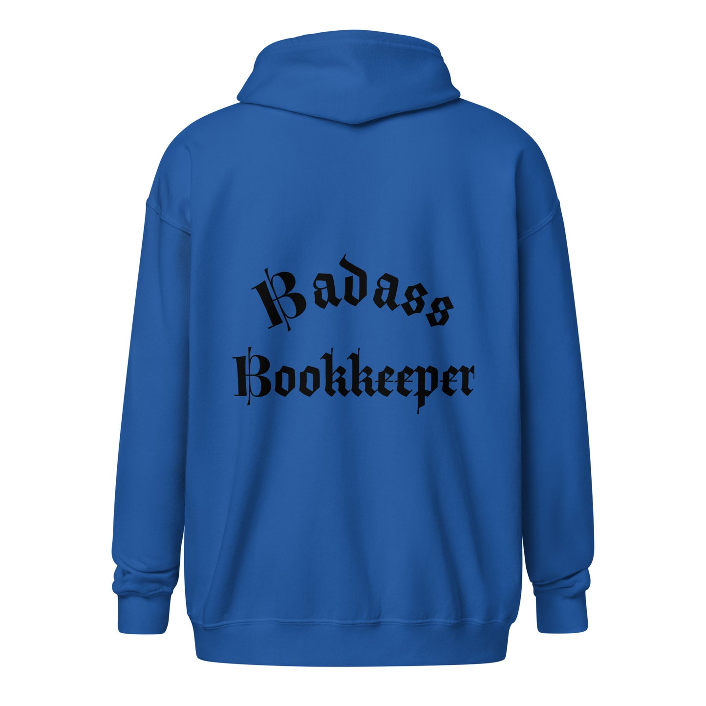 Legacy Heavy Blend Zip Hoodie - Badass Bookkeeper