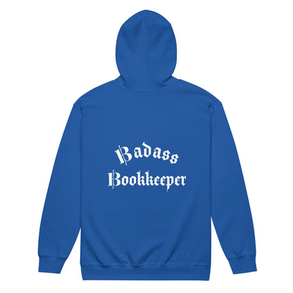 Legacy Heavy Blend Zip Hoodie - Badass Bookkeeper