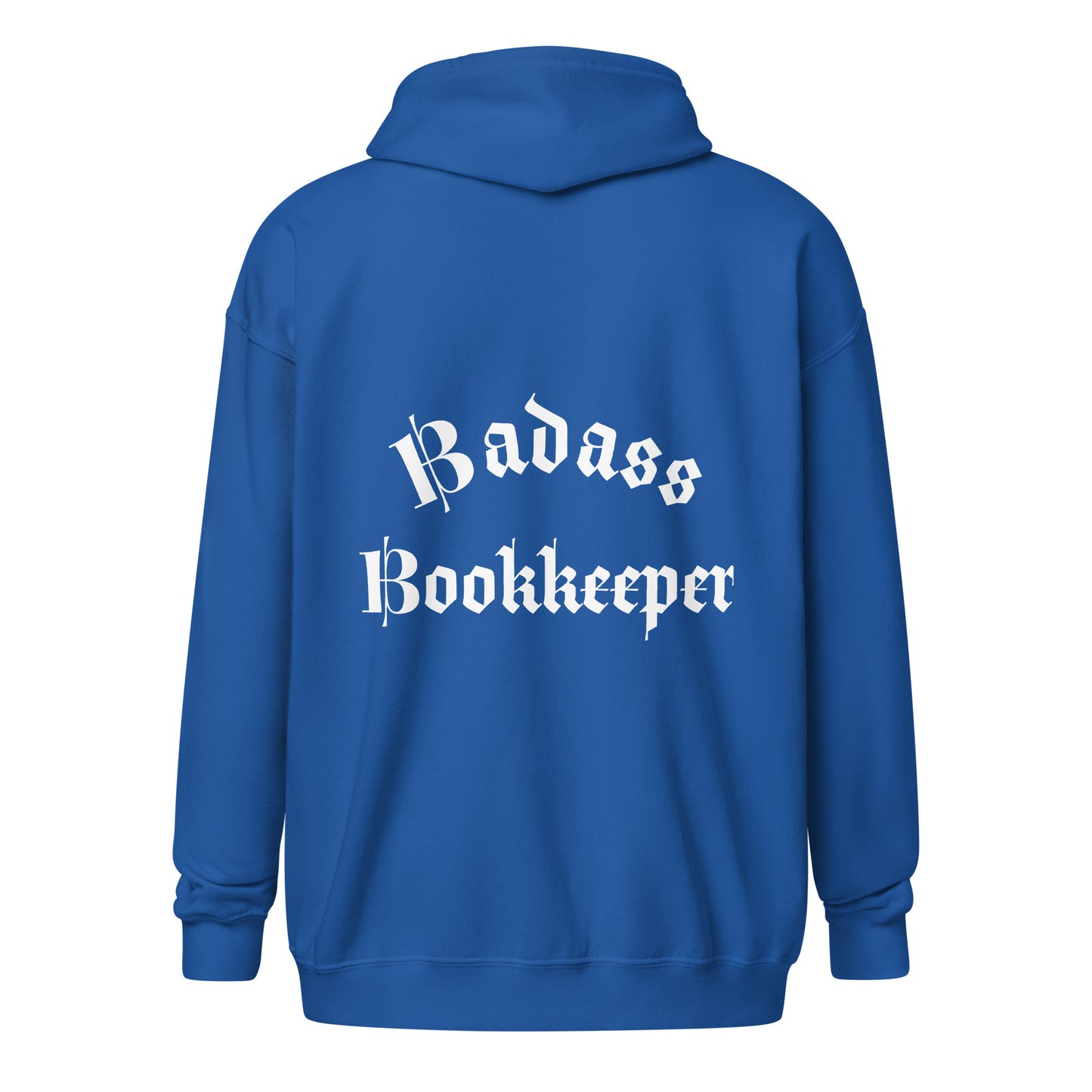 Legacy Heavy Blend Zip Hoodie - Badass Bookkeeper