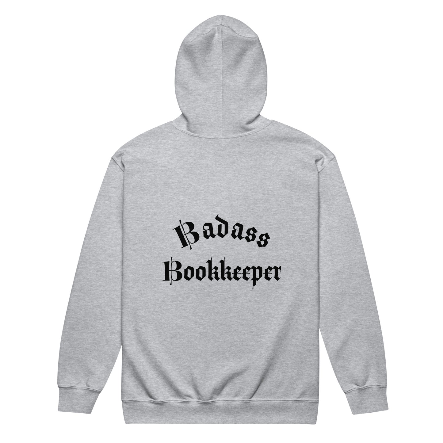 Legacy Heavy Blend Zip Hoodie - Badass Bookkeeper
