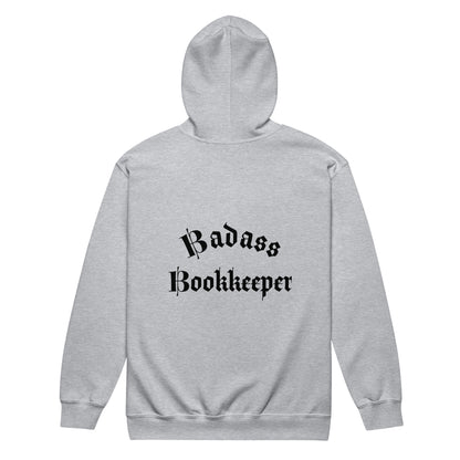 Legacy Heavy Blend Zip Hoodie - Badass Bookkeeper