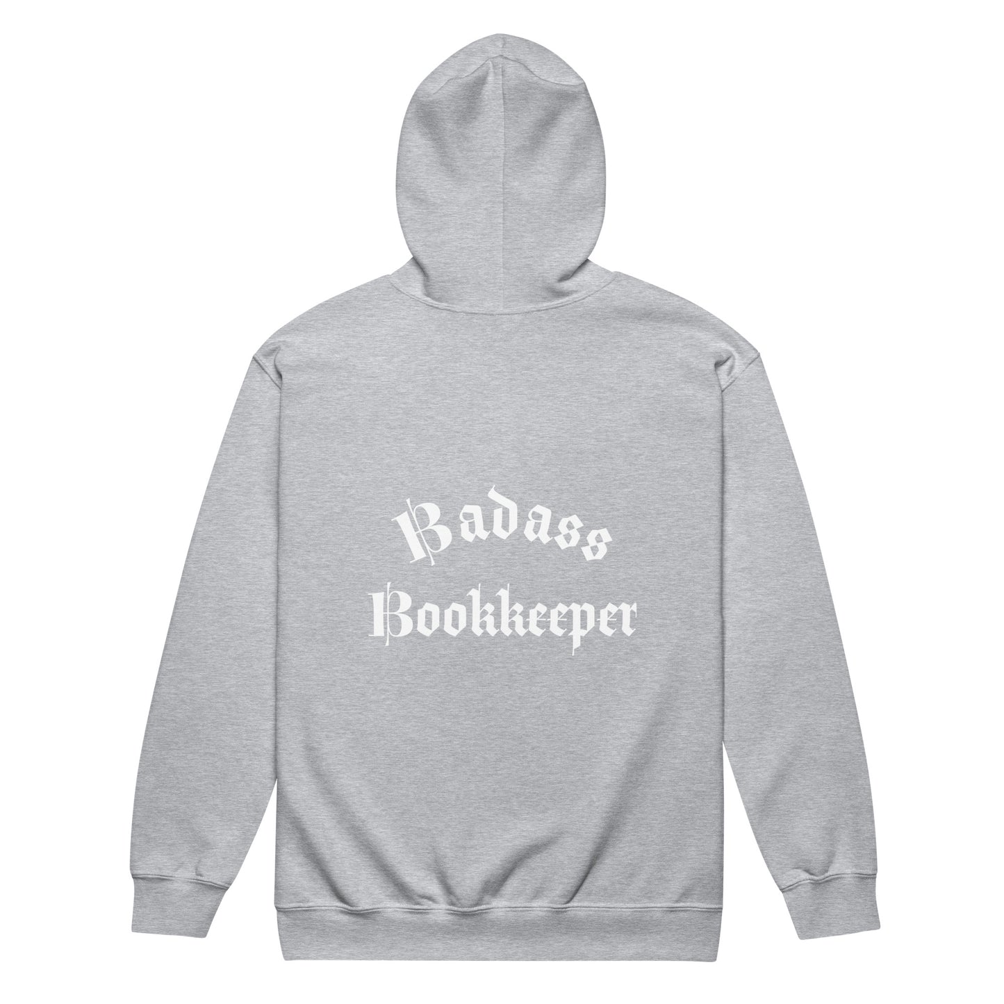 Legacy Heavy Blend Zip Hoodie - Badass Bookkeeper