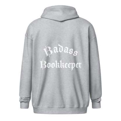 Legacy Heavy Blend Zip Hoodie - Badass Bookkeeper