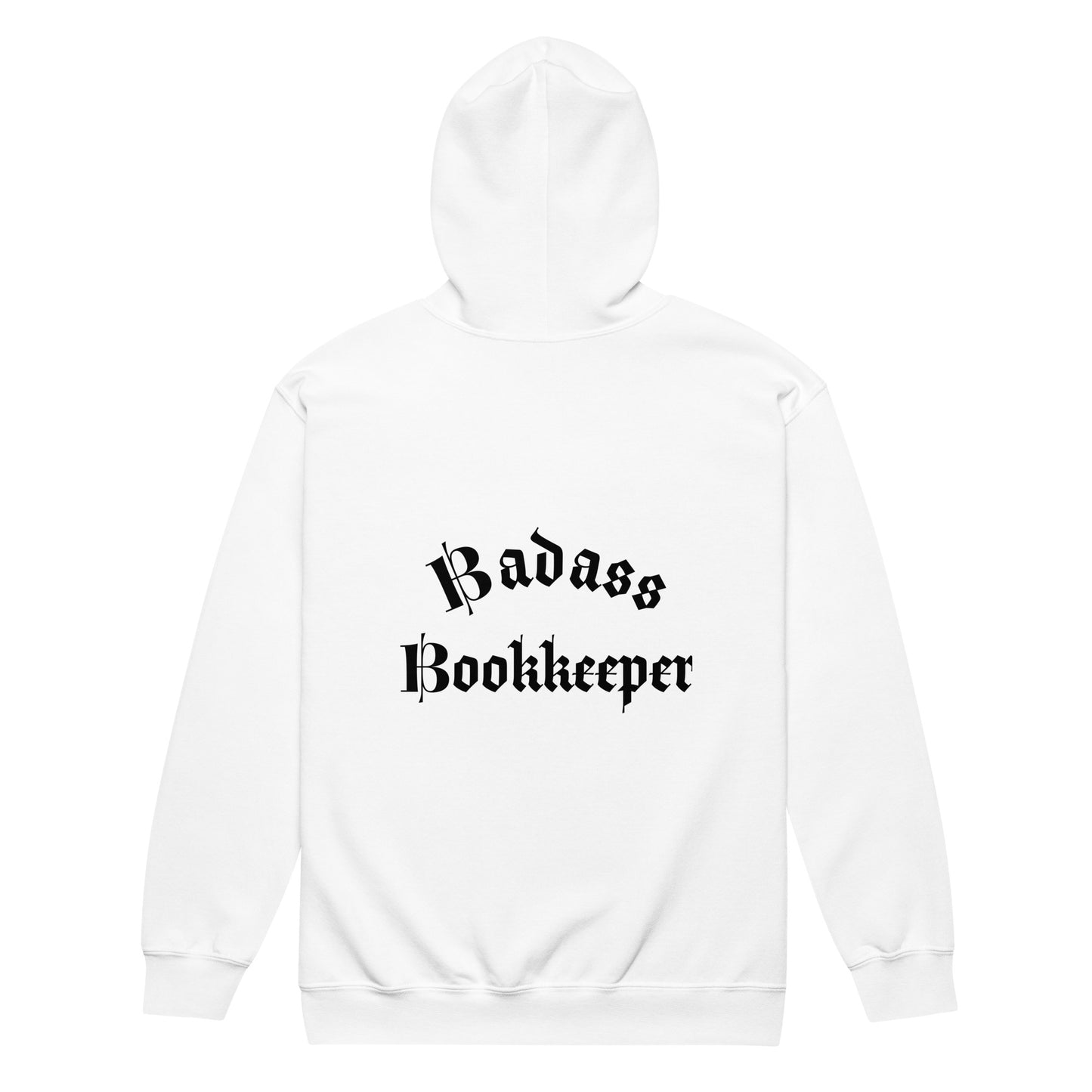 Legacy Heavy Blend Zip Hoodie - Badass Bookkeeper