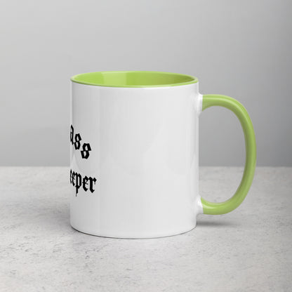 Legacy Mug with Color Splash Inside - Badass Bookkeeper