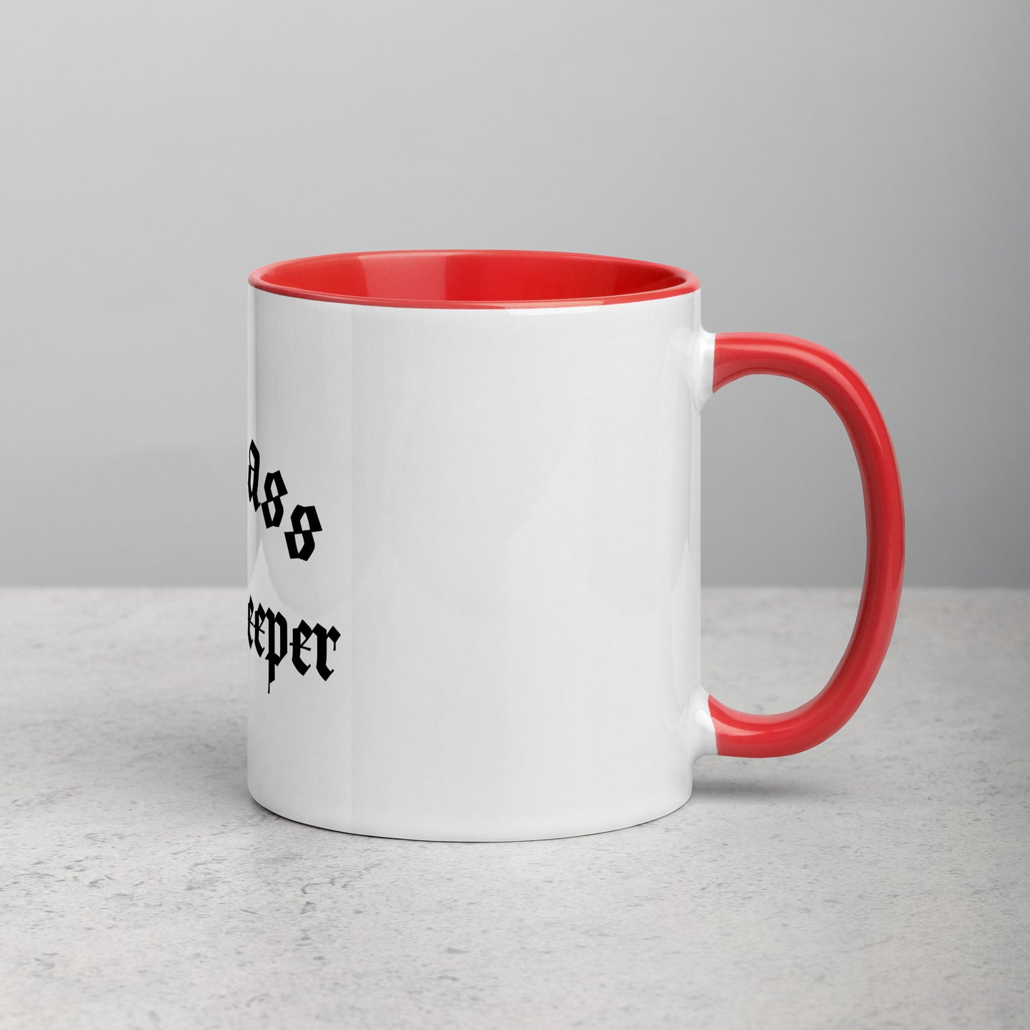 Legacy Mug with Color Splash Inside - Badass Bookkeeper