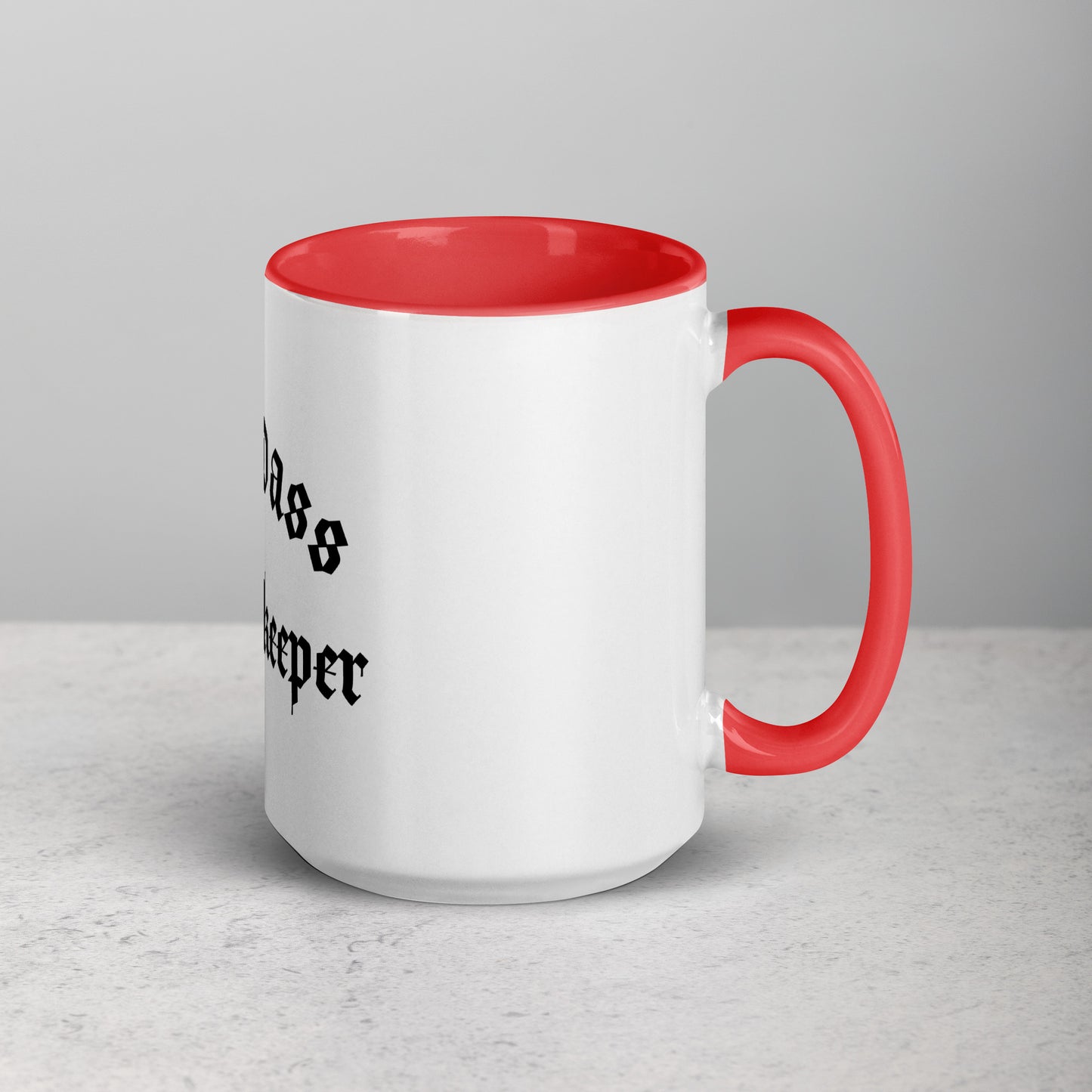 Legacy Mug with Color Splash Inside - Badass Bookkeeper