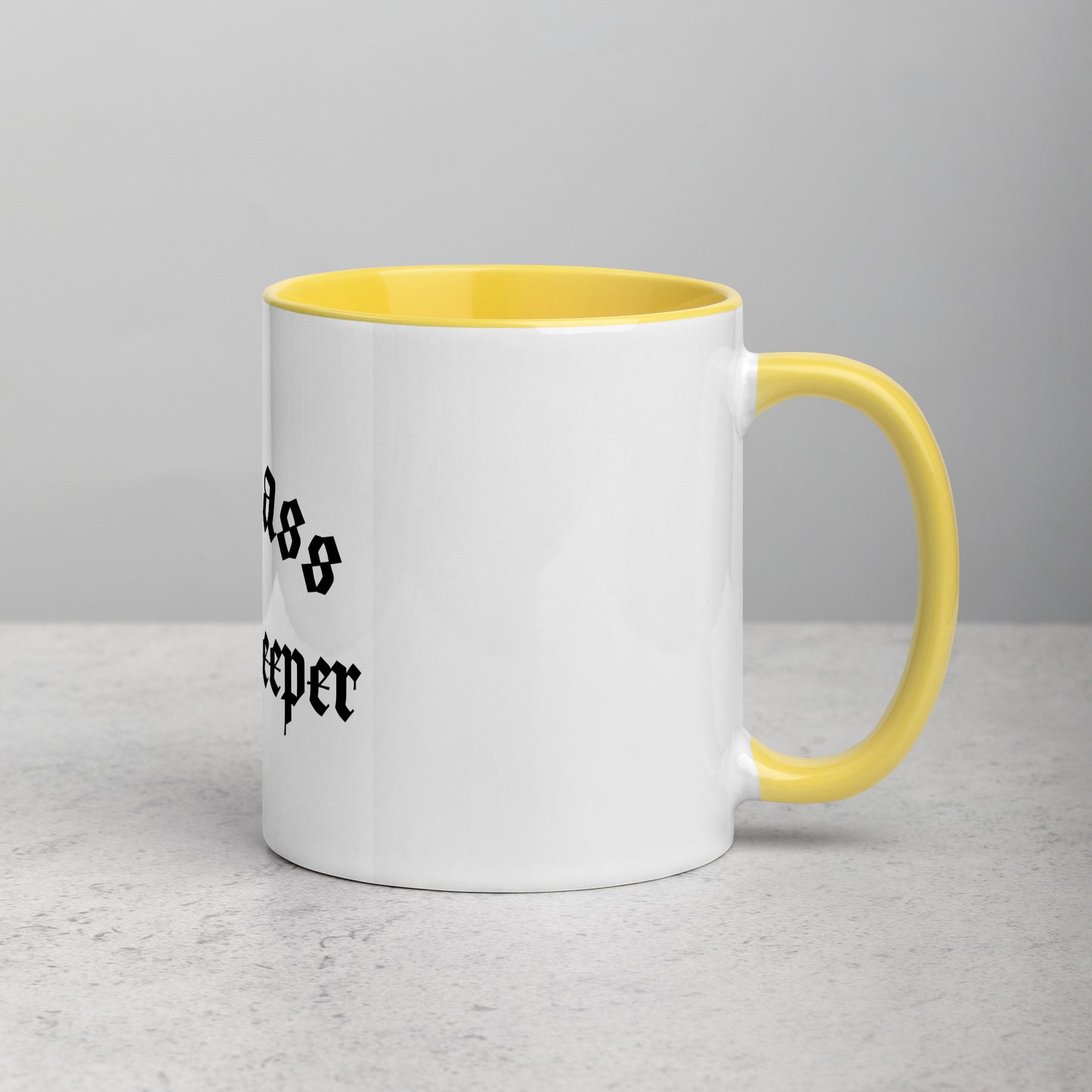 Legacy Mug with Color Splash Inside - Badass Bookkeeper